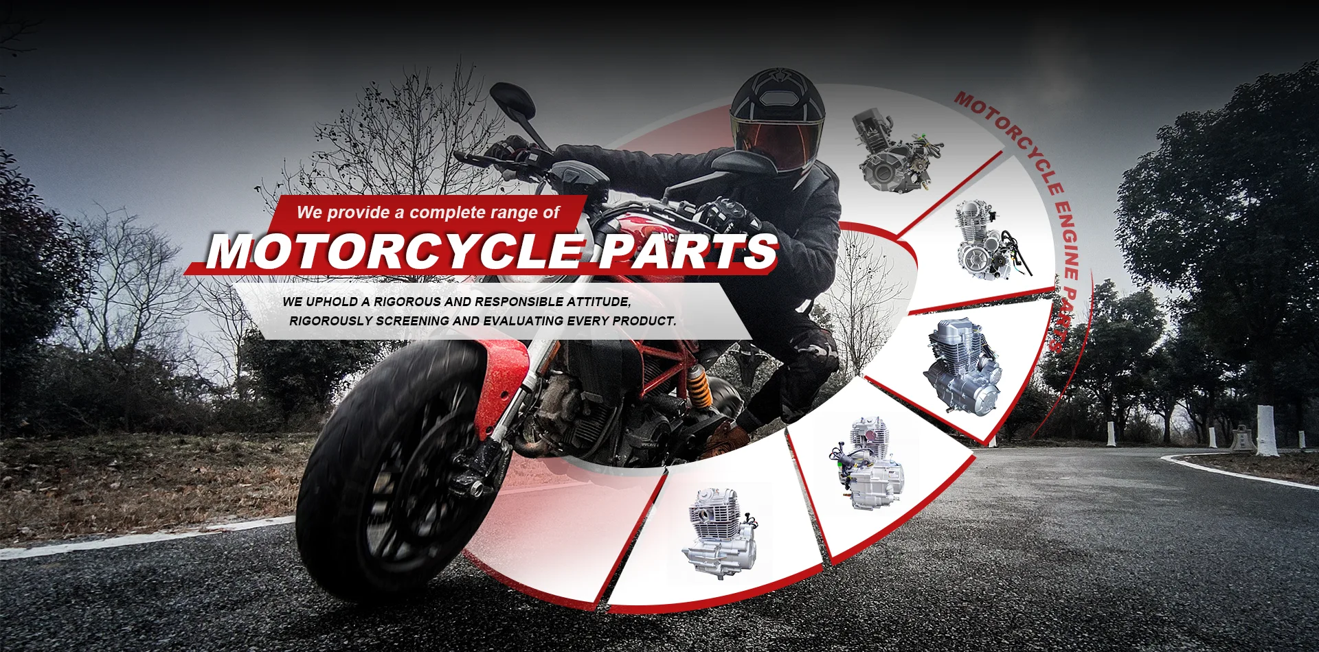 Qualis Motorcycle Engine Partes