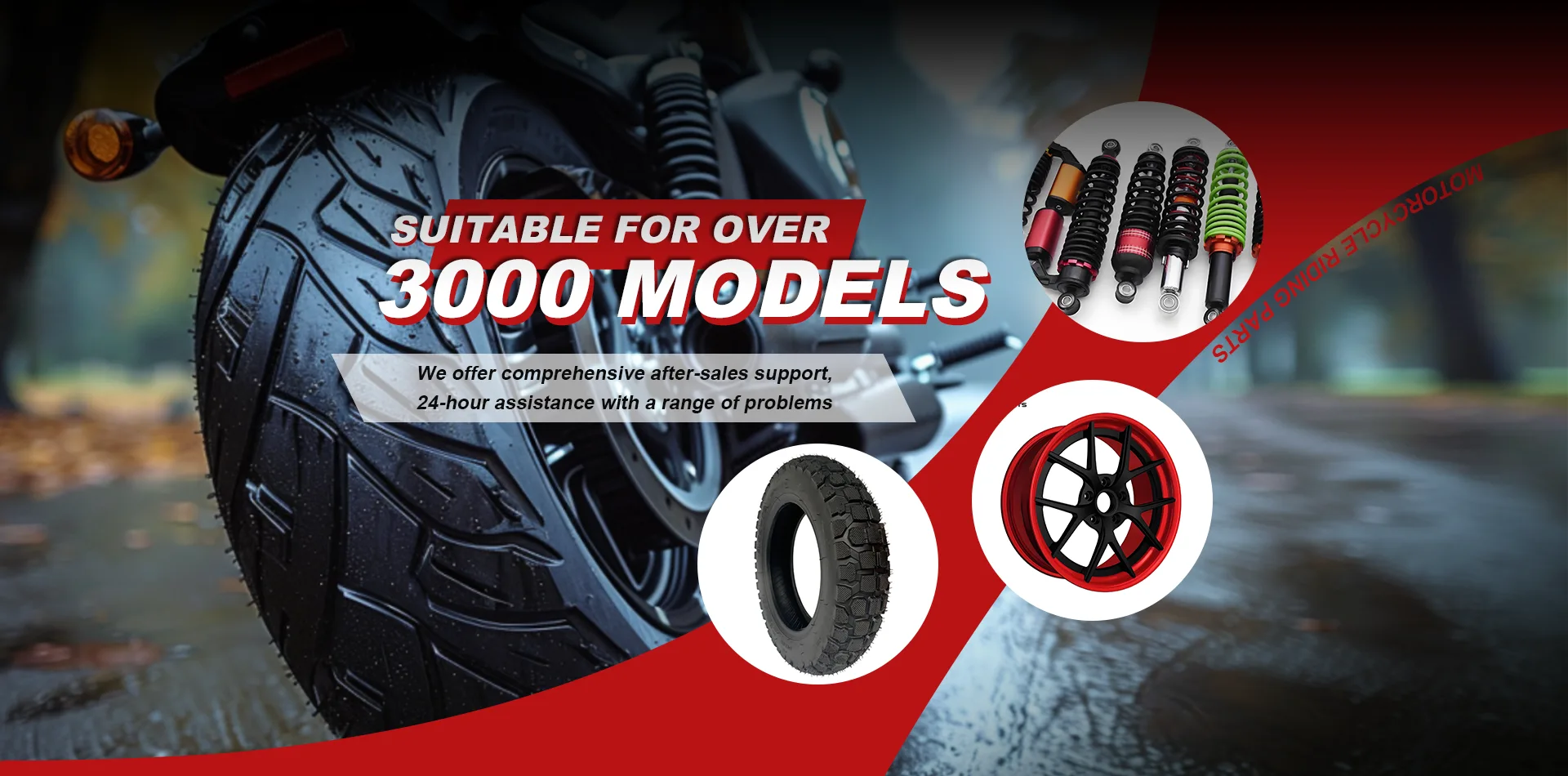 Motorcycle equitantes partes manufacturer