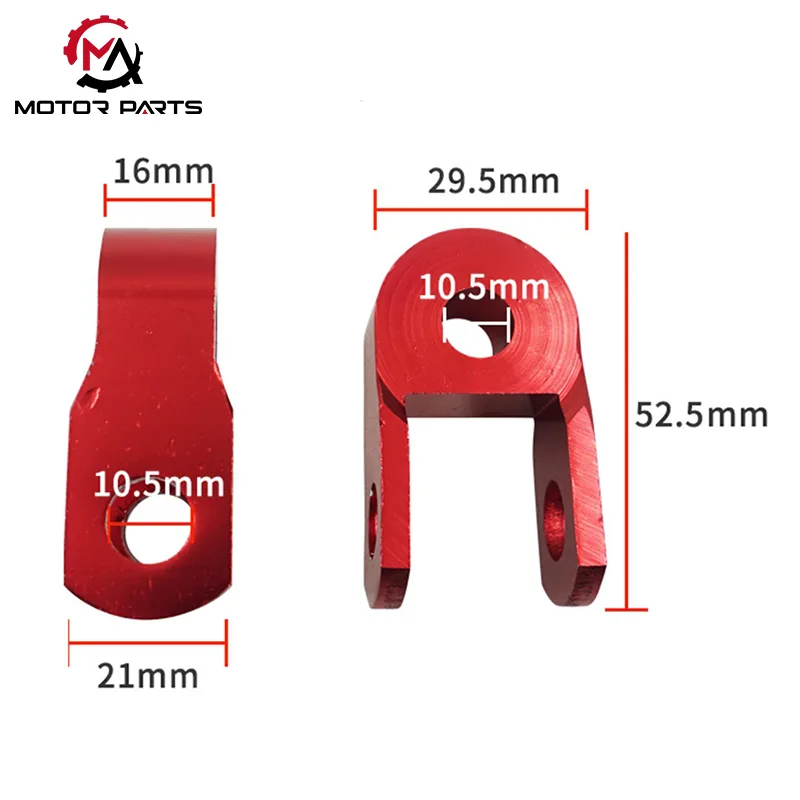 CNC Motorcycle Audi Concursores Absorber Booster